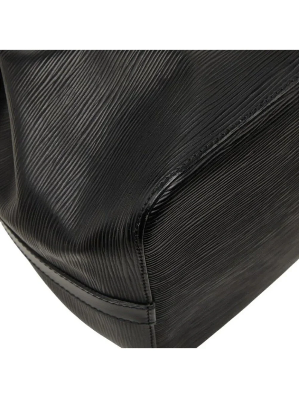 Louis Vuitton Epi Petit Noe Shoulder Bag Noir Black Leather